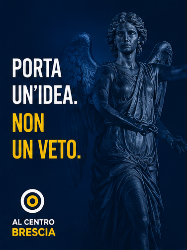 Porta le idee. Non un veto.